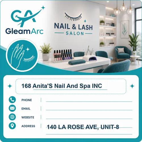 168 Anita’S Nail And Spa INC